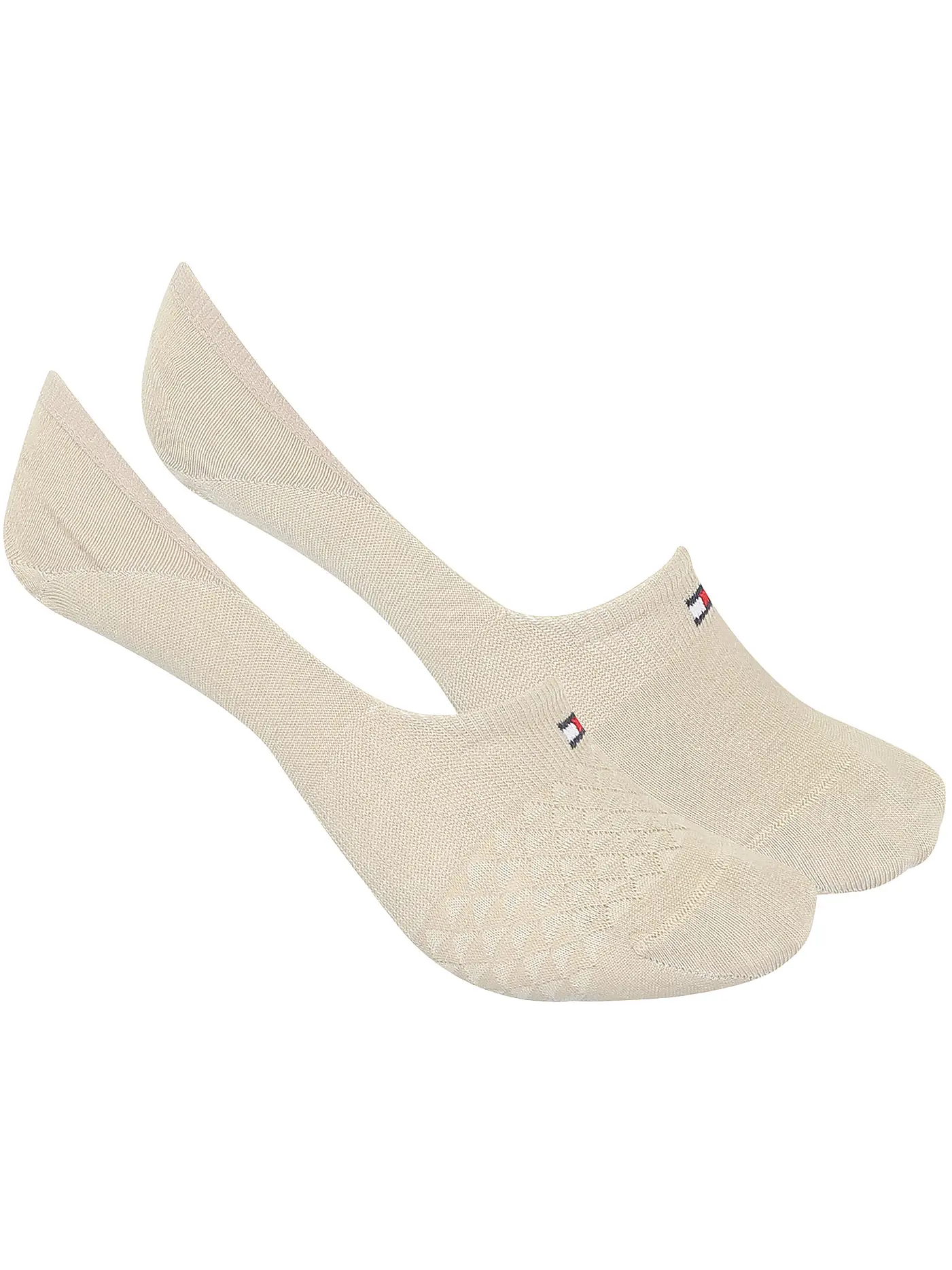 TOMMY HILFIGER | Füsslinge 2-er Pkg. white | beige